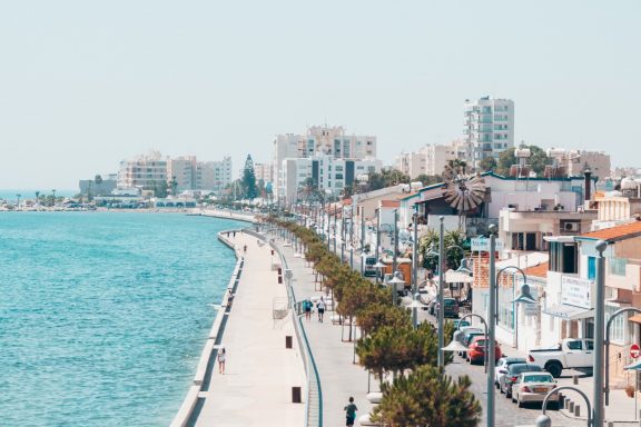 Larnaca seaside view